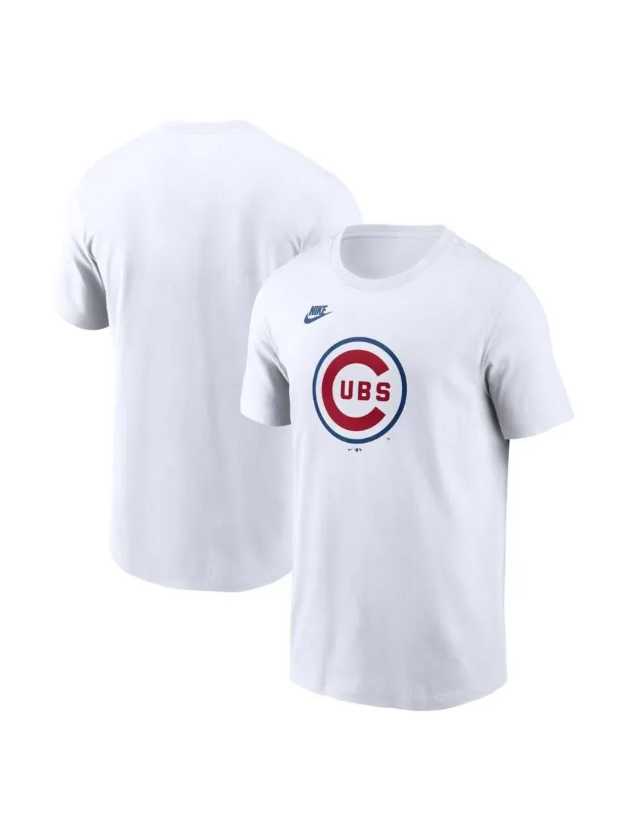 Футболка с винтажным принтом Cooperstown Collection Logo Nike — изображение 1 из 3, белый