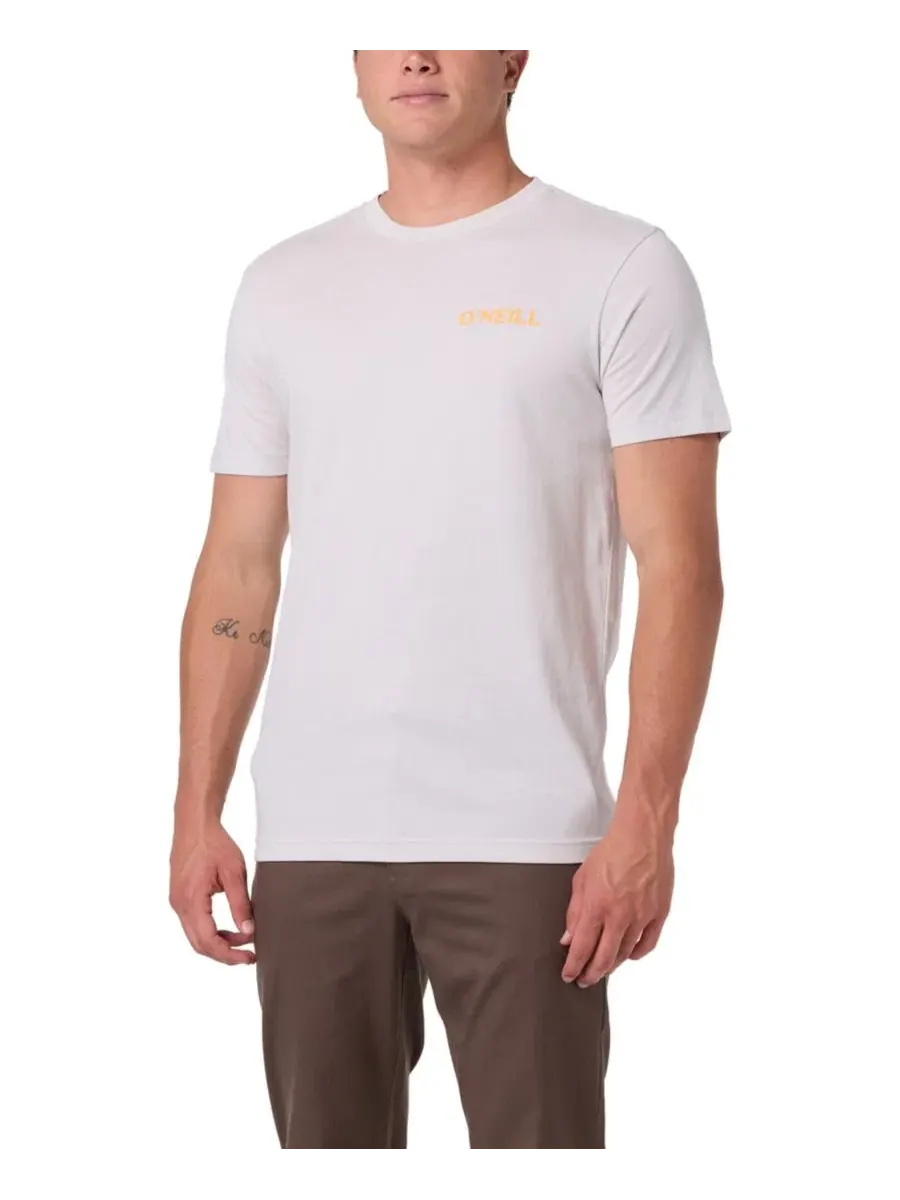 Футболка с принтом, модель Crewneck Graphic O'Neill, Celery — изображение 6 из 7