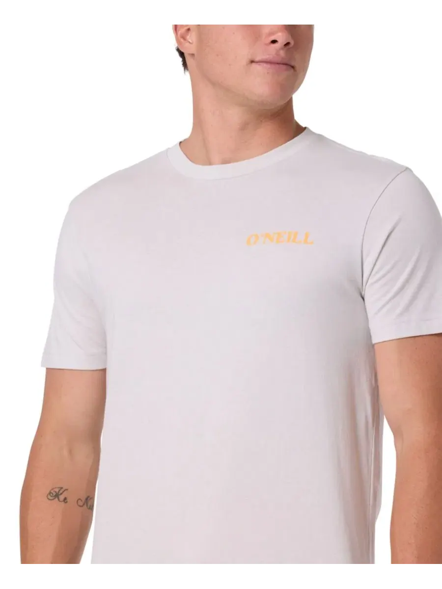 Футболка с принтом, модель Crewneck Graphic O'Neill, Celery — изображение 7 из 7