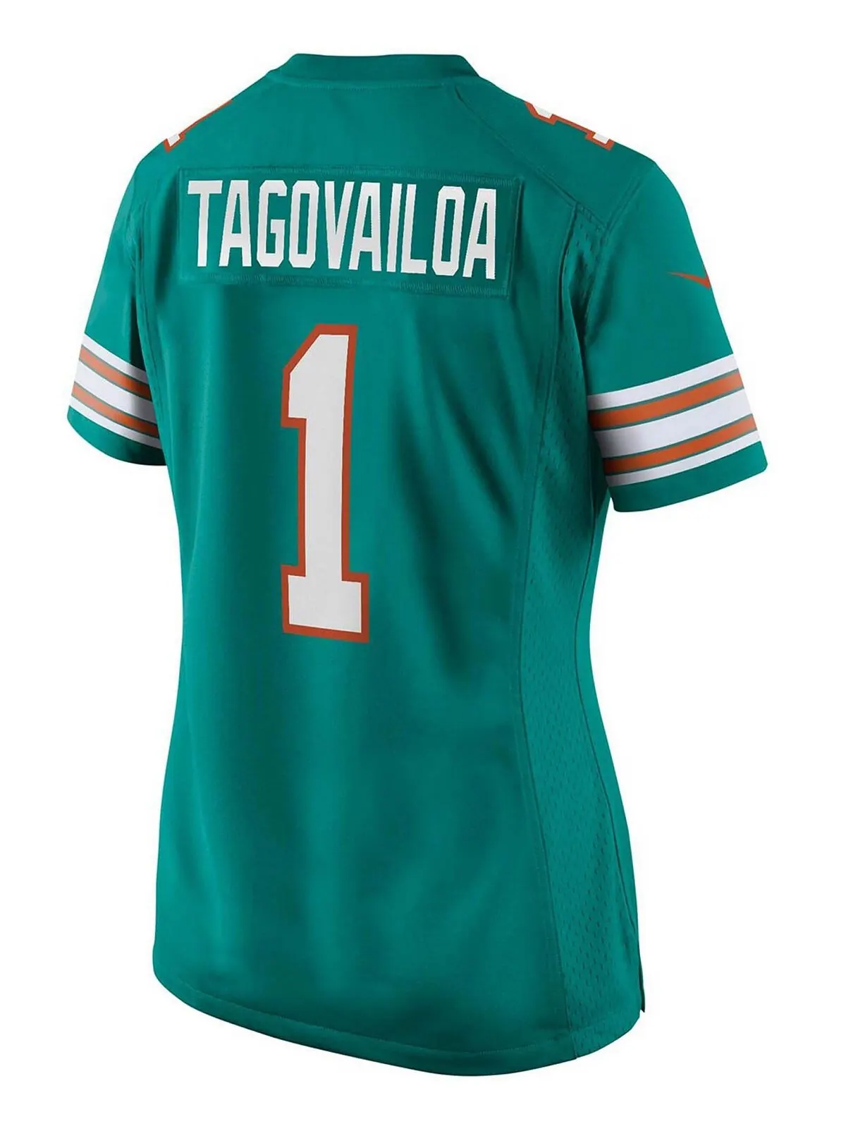 Женская майка Tua Tagovailoa Aqua Miami Dolphins Alternate Game Nike — изображение 3 из 3, голубой