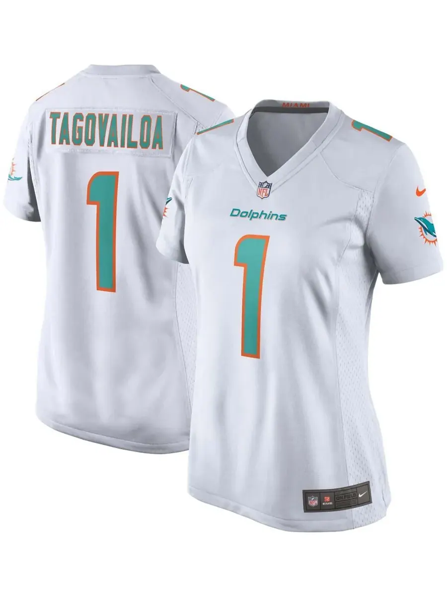 Женская майка Tua Tagovailoa Miami Dolphins Alternate Game Nike — изображение 1 из 5, белый