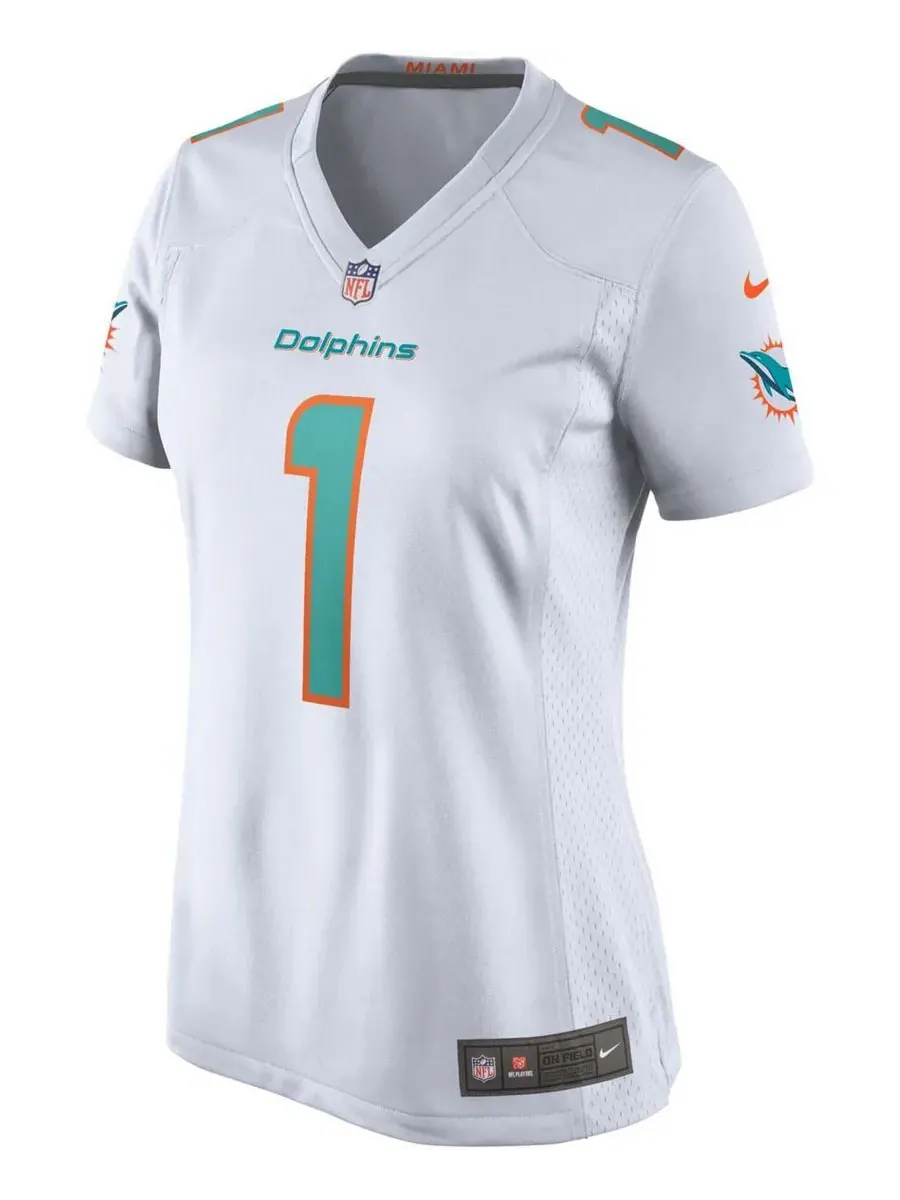 Женская майка Tua Tagovailoa Miami Dolphins Alternate Game Nike — изображение 2 из 5, белый