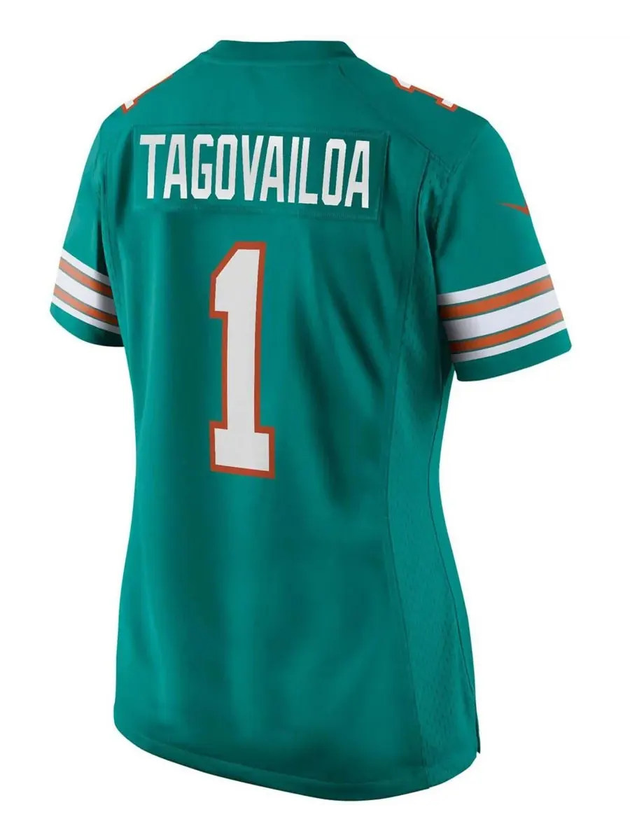 Женская майка Tua Tagovailoa Miami Dolphins Alternate Game Nike — изображение 5 из 5, белый