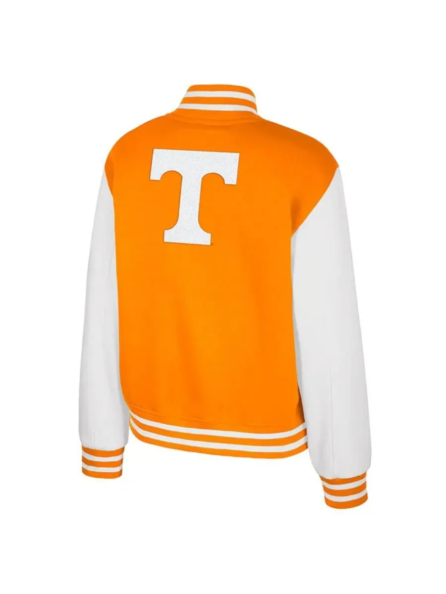 Colosseum Женская флисовая куртка Texas Tennessee Orange Tennessee Volunteers French Baguette на — изображение 3 из 3
