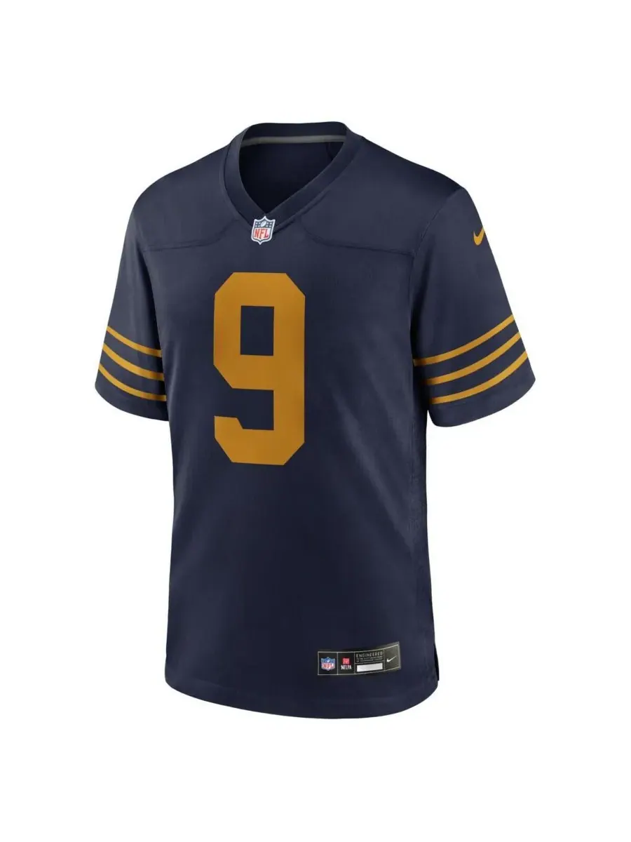 Nike Мужская темно-синяя игровая майка Кристиана Уотсона команды Green Bay Packers, классическая — изображение 2 из 3