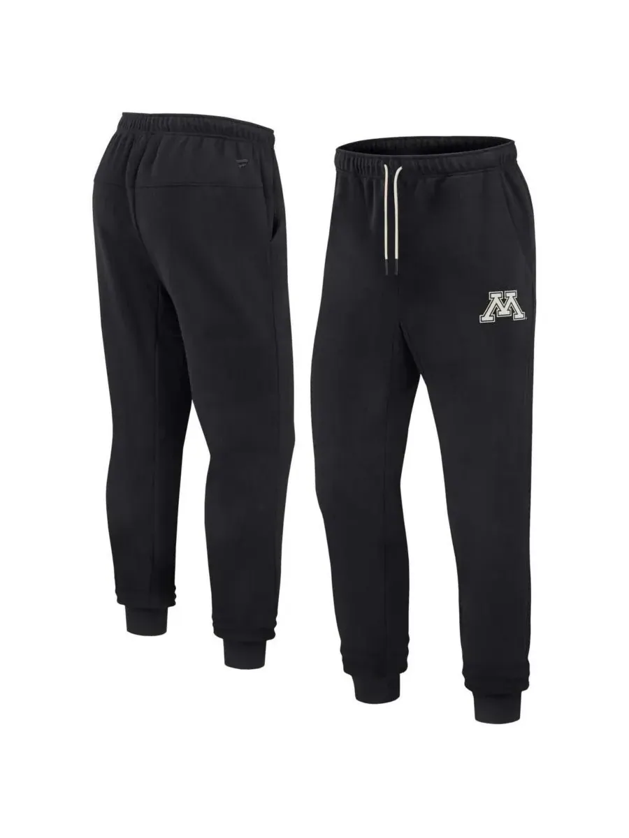 Fanatics Signature Мужские и женские черные спортивные брюки из супермягкого флиса с символикой — изображение 1 из 3, черный