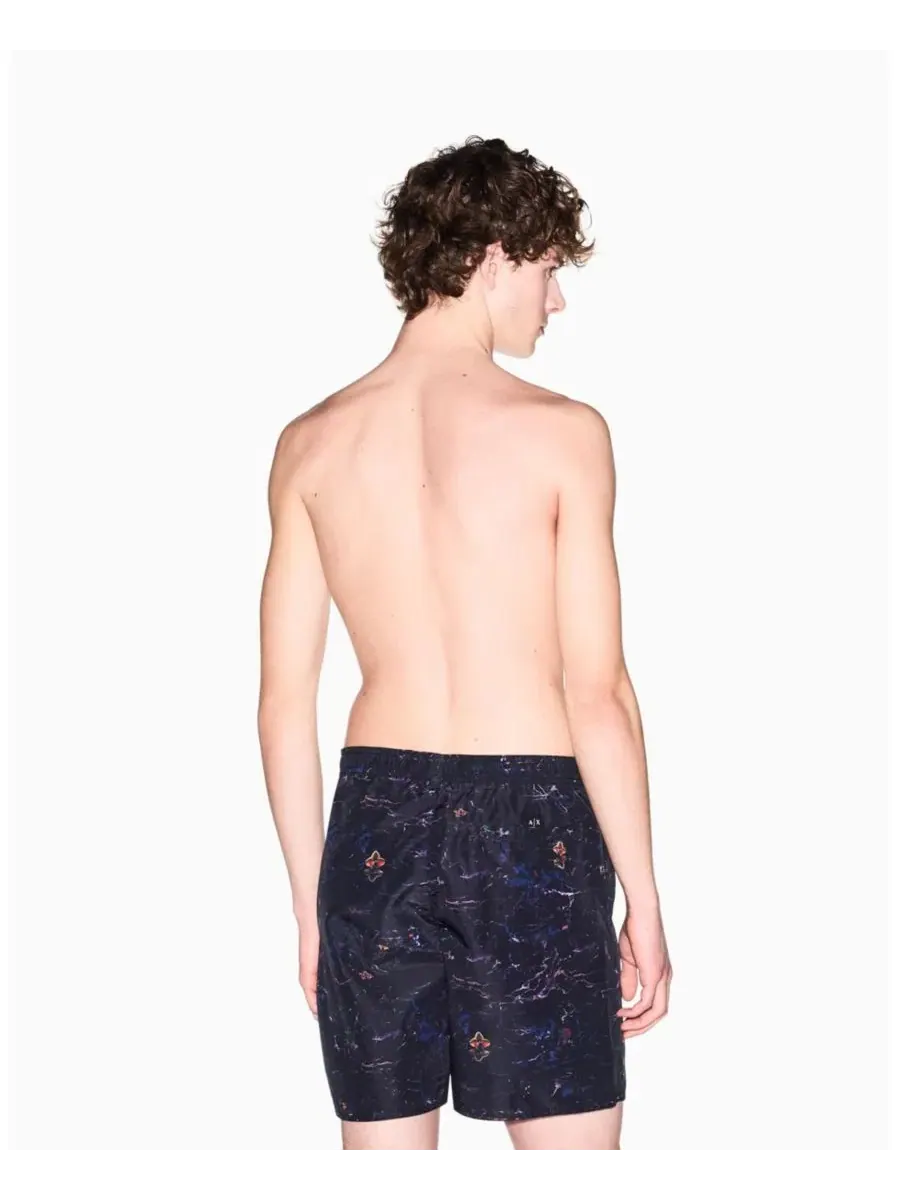Мужские плавки с цветочным принтом A|X Armani Exchange, Flower Print — изображение 2 из 4
