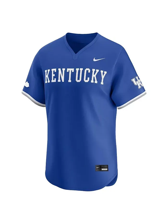 Мужская бейсбольная джерси Kentucky Wildcats College Limited Nike — изображение 2 из 3