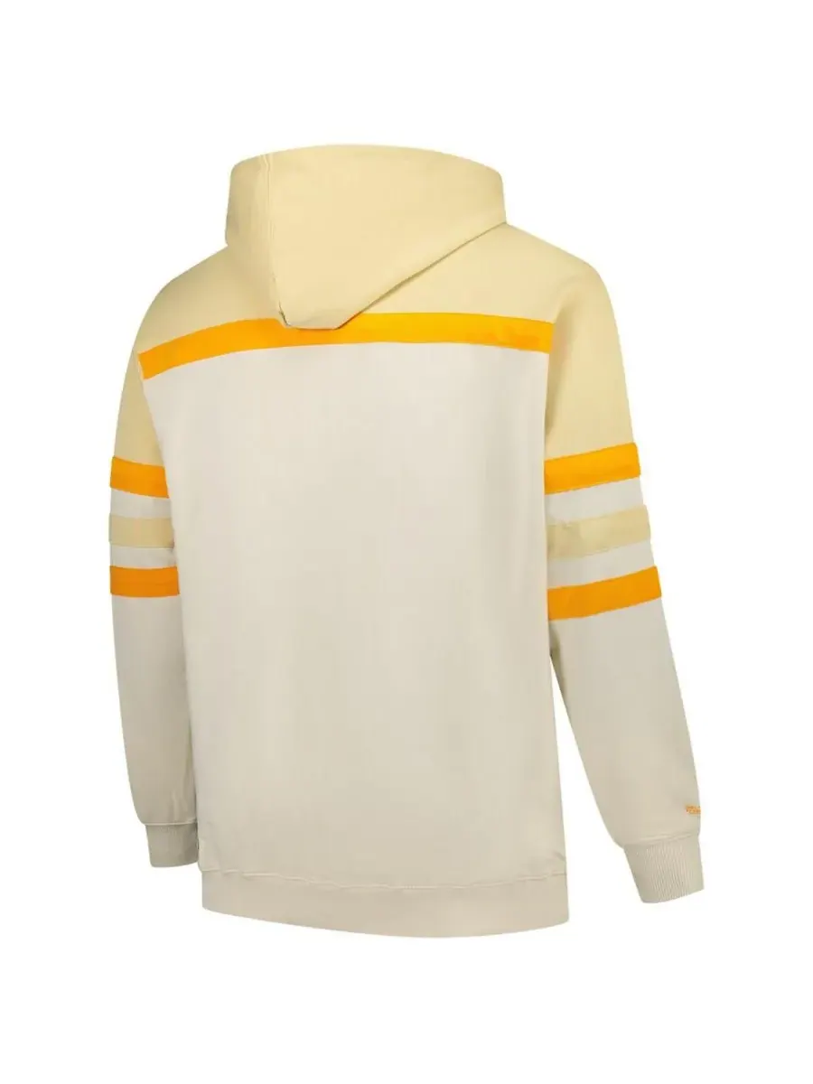 Mitchell & Ness Мужская кремовая толстовка с капюшоном "Tennessee Volunteers Big Tall Head Coach" — изображение 2 из 3