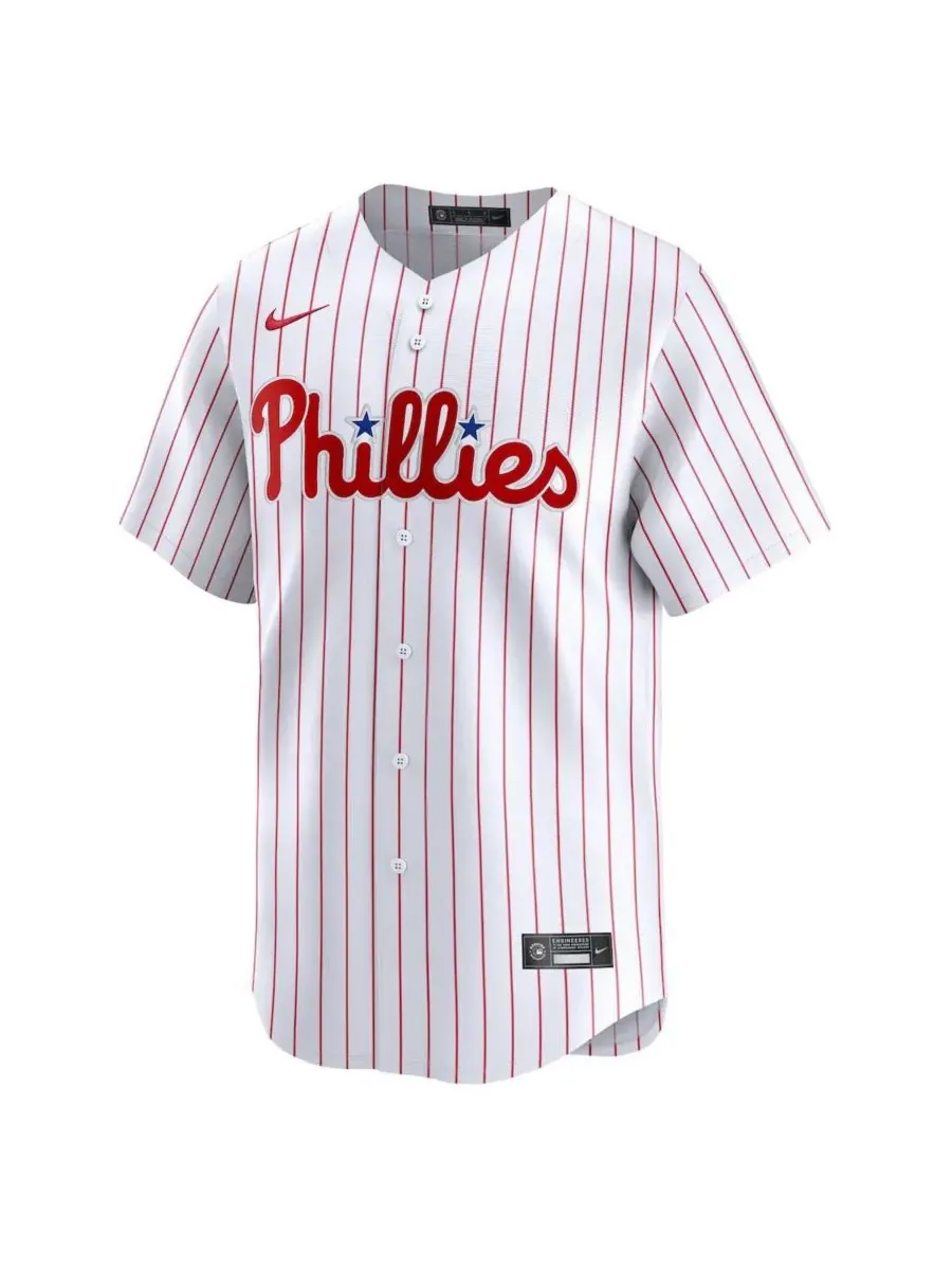 Nike Мужская белая домашняя футболка JT Realmuto Philadelphia Phillies, ограниченная серия — изображение 3 из 3, белый