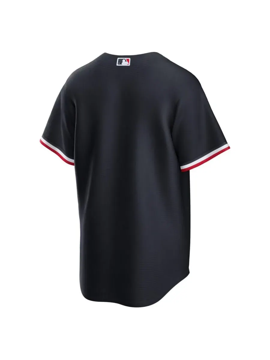 Мужская реплика джерси Minnesota Twins Alternate 2 Nike — изображение 2 из 3, темно-синий