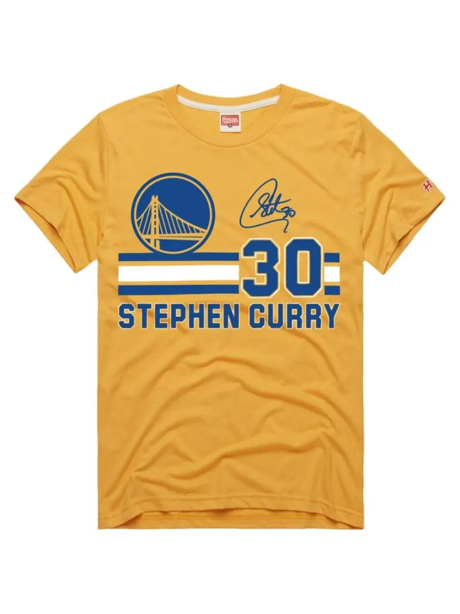 Футболка с принтом Stephen Curry Homage — изображение 1 из 1, золото