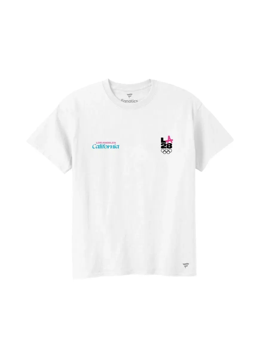 Футболка LA28 Superbloom Collection Fanatics — изображение 2 из 3, белый