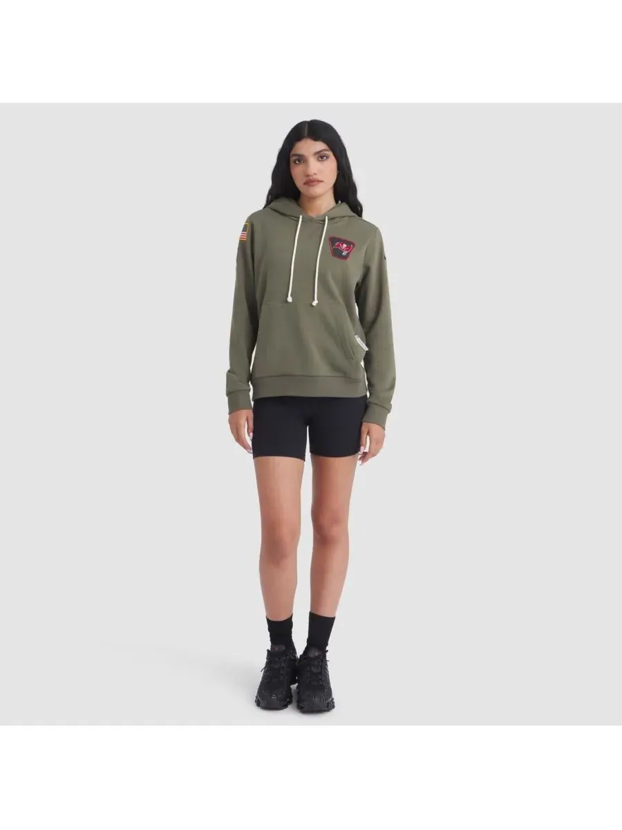 Nike Женская толстовка Olive Tampa Bay Buccaneers 2025 Salute to Service Sideline Standard Issue — изображение 3 из 5