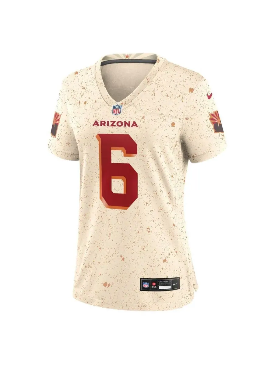 Женская игровая футболка James Conner Natural Arizona Cardinals из коллекции Rivalries 2025 года — изображение 2 из 4