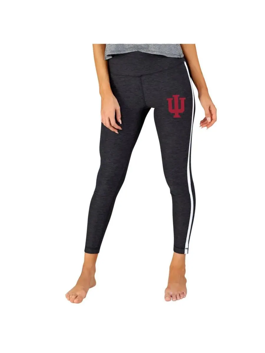 Concepts Sport Женские трикотажные леггинсы Indiana Hoosiers Centerline цвета угольно-белого — изображение 1 из 1
