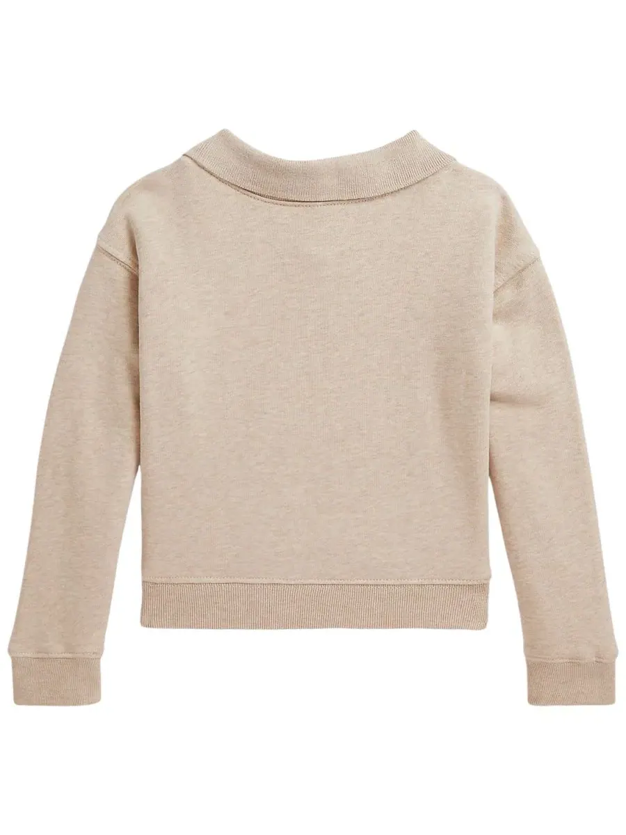 Детская толстовка с длинными рукавами Flag Terry, размеры 2T-6X Polo Ralph Lauren — изображение 2 из 3