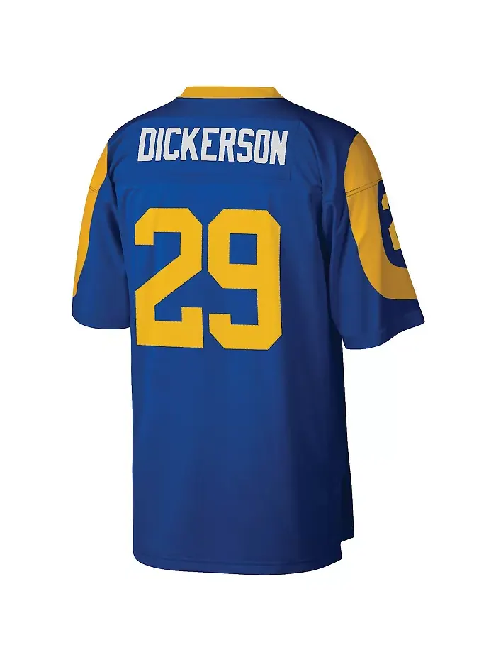 Мужская реплика джерси Los Angeles Rams Legacy Эрика Дикерсона в королевском цвете Mitchell & Ness — изображение 3 из 3