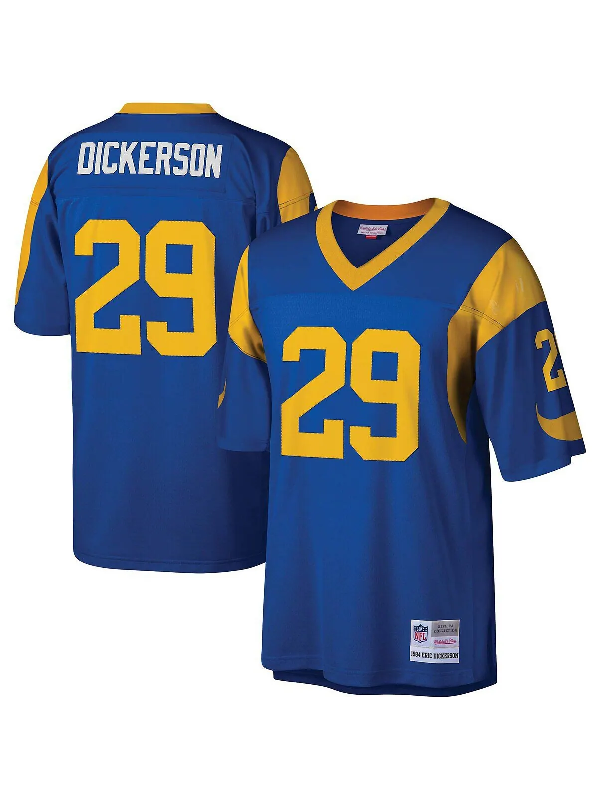 Футболка Mitchell & Ness eric dickerson royal los angeles rams legacy — изображение 1 из 3, синий
