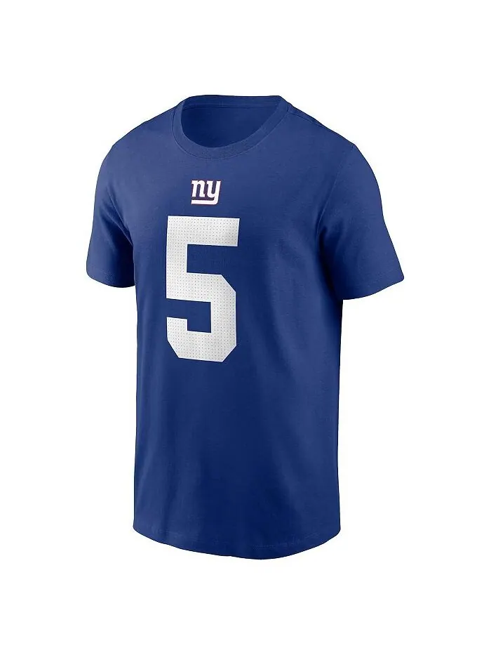 Мужская футболка Kayvon Thibodeaux Royal New York Giants с именем и номером игрока Nike — изображение 2 из 3, королевский