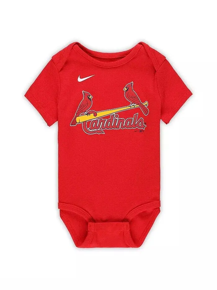 Боди для мальчиков и девочек Nolan Arenado Red St. Louis Cardinals Fuse Name Number Nike — изображение 3 из 3