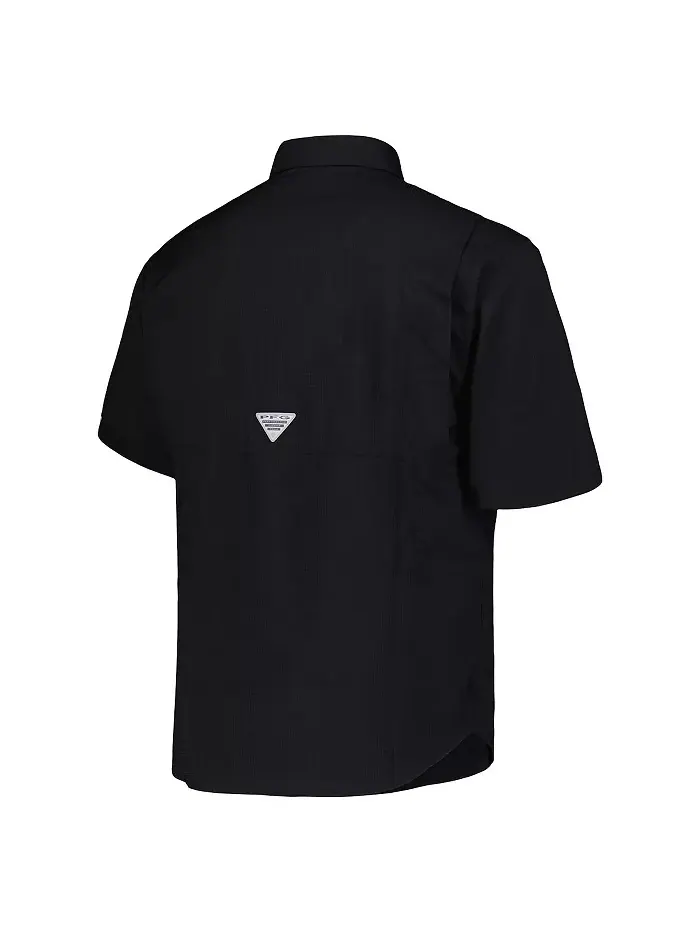 Мужская черная рубашка на пуговицах Arizona Diamondbacks Tamiami Omni-Shade Columbia — изображение 4 из 4