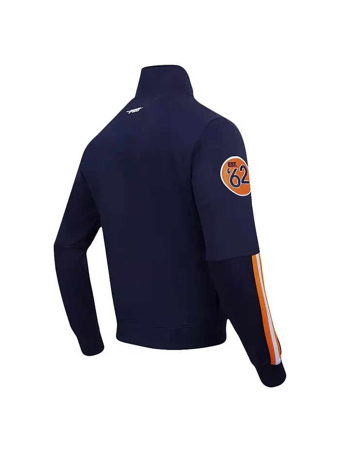 Мужская синяя худи Houston Astros Fast Lane на молнии Pro Standard — изображение 3 из 4