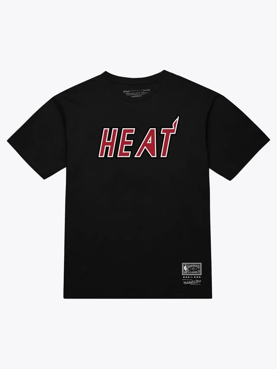 Футболка с принтом Hardwood Classics Arch Mitchell & Ness — изображение 1 из 2, черный
