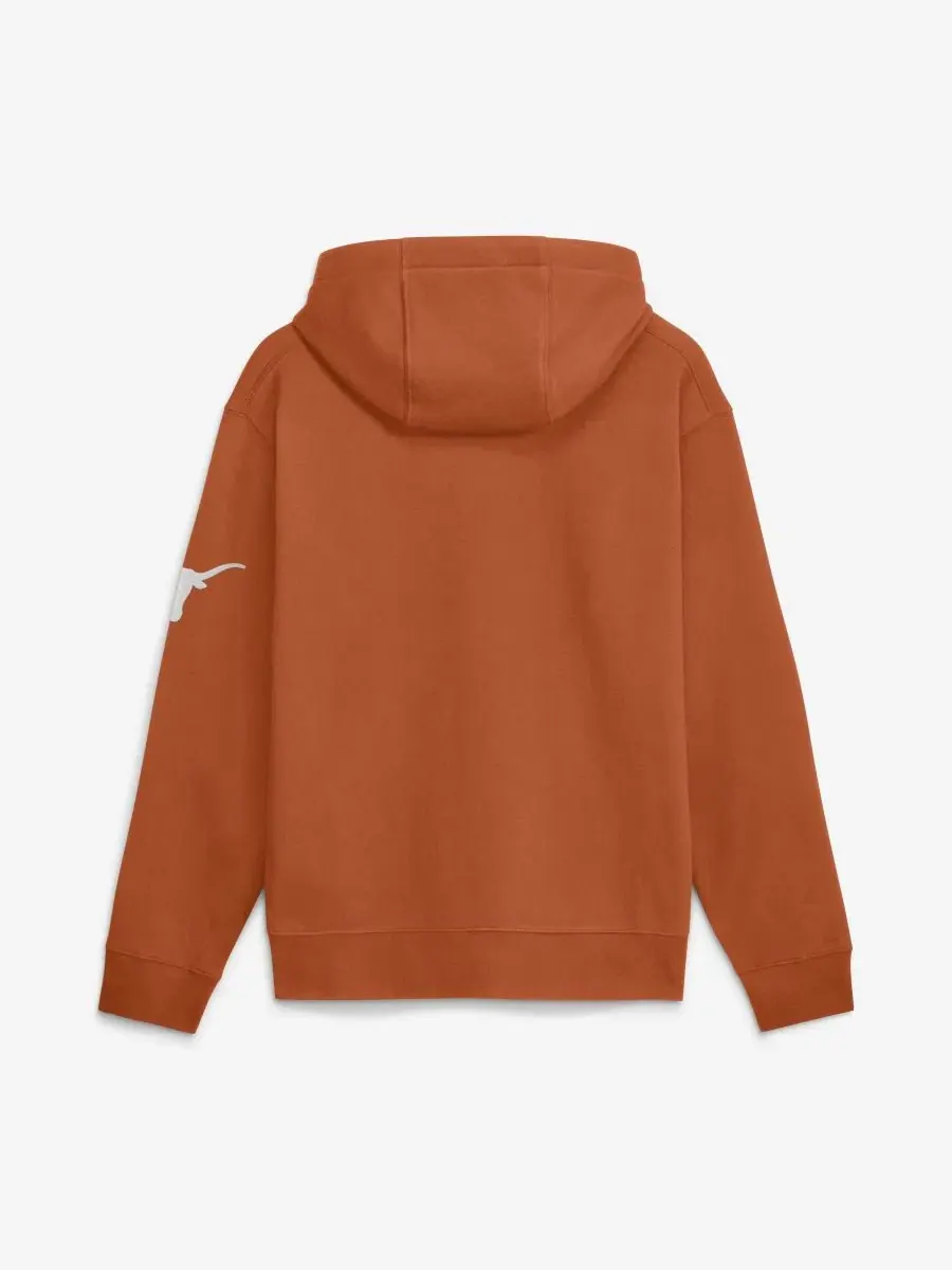 Худи с капюшоном и флисом, с вышивкой Nike — изображение 2 из 2, оранжевый