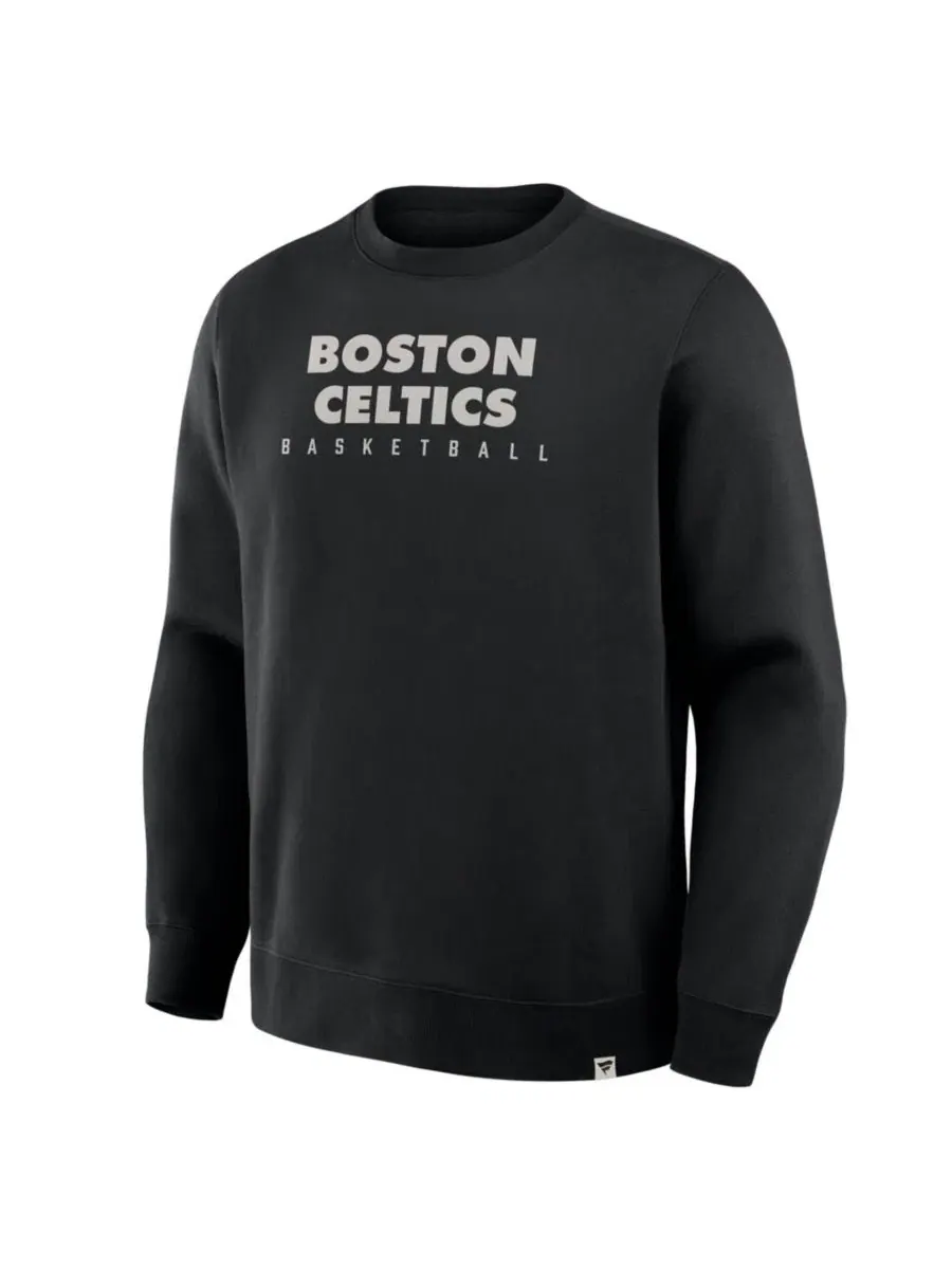Свитшот-пуловер с принтом Defensive Rotation Drill Boston Celtics Crossover Collection Fanatics — изображение 4 из 5, черный