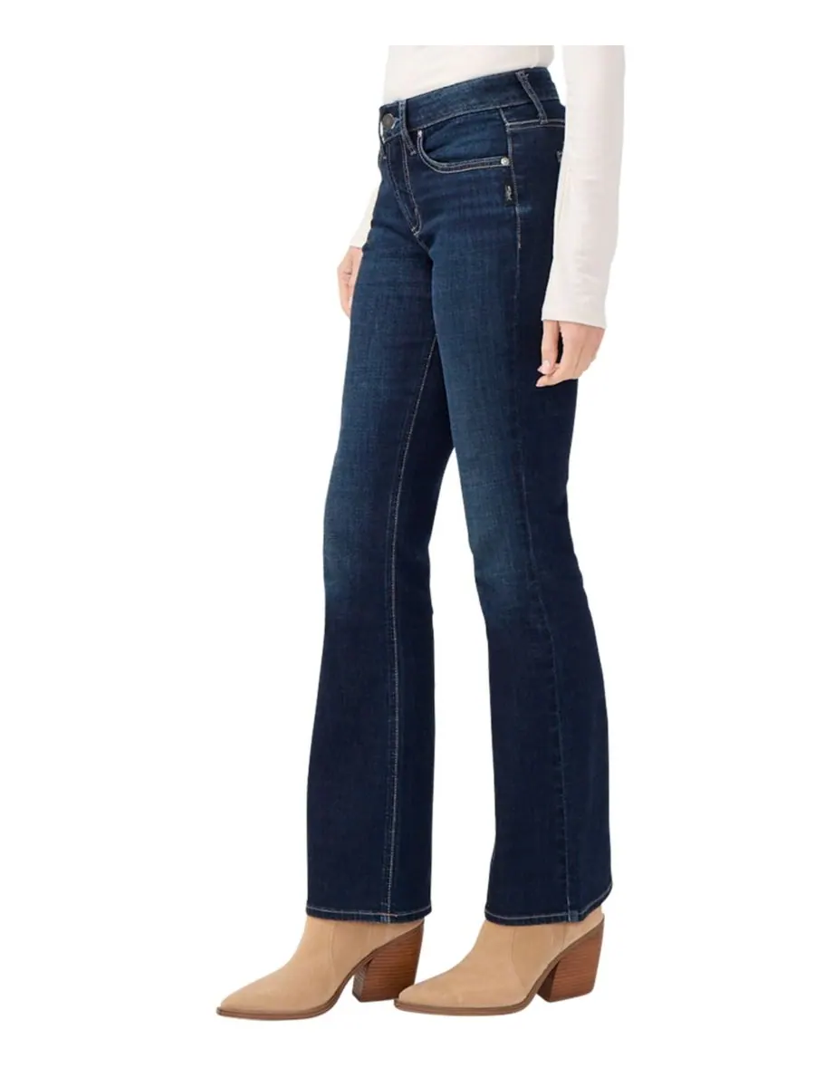 Женские джинсы Suki Mid Rise Curvy Fit Bootcut Silver Jeans Co, Eversley — изображение 2 из 3