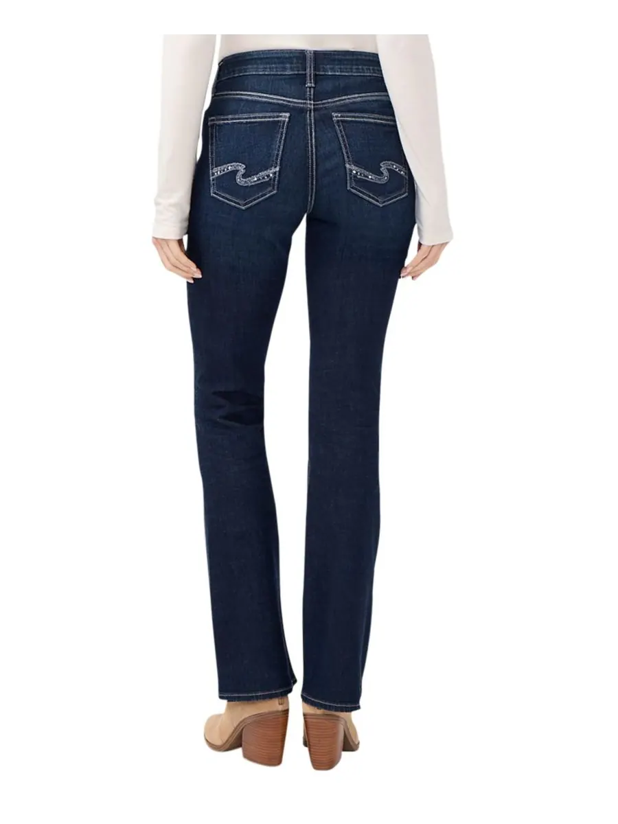 Женские джинсы Suki Mid Rise Curvy Fit Bootcut Silver Jeans Co, Eversley — изображение 3 из 3