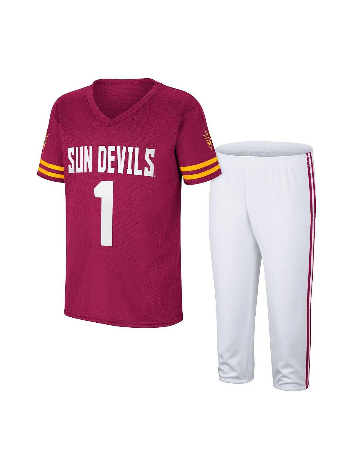 Комплект из футболки и брюк Big Boys Sun Devils штата Аризона Colosseum — изображение 1 из 1, белый