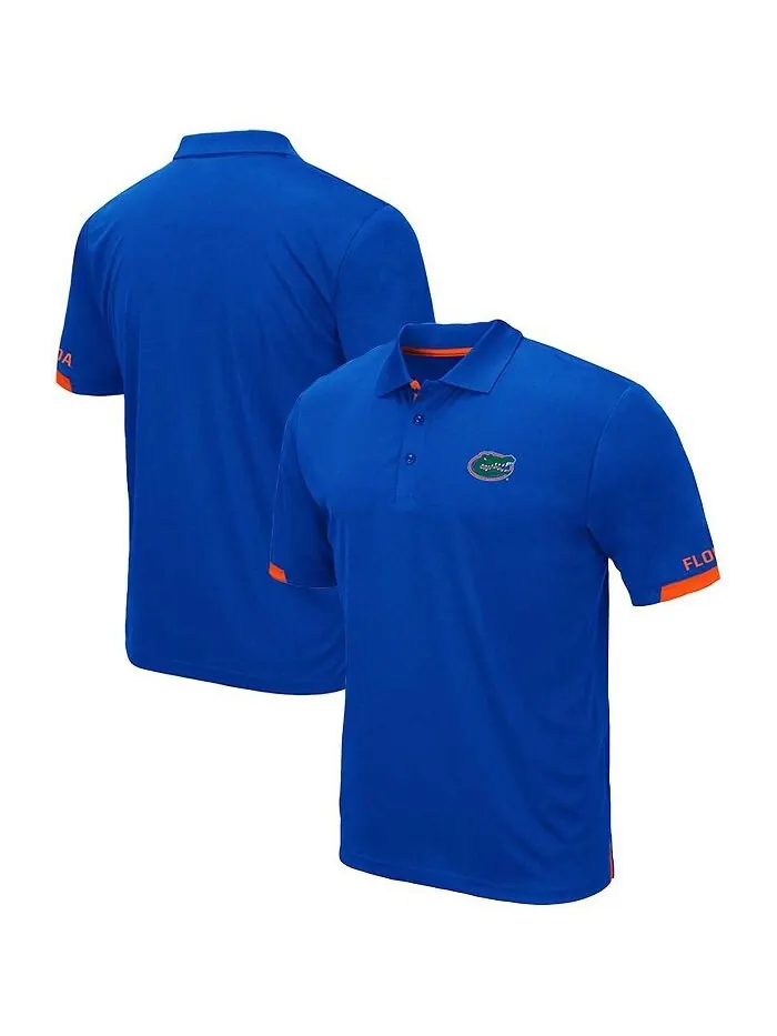 Мужская рубашка-поло Santry Royal Florida Gators Big and Tall Colosseum — изображение 1 из 3, королевский