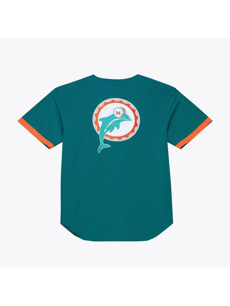 Футболка-джерси с принтом Head Coach Mitchell & Ness — изображение 4 из 4, голубой