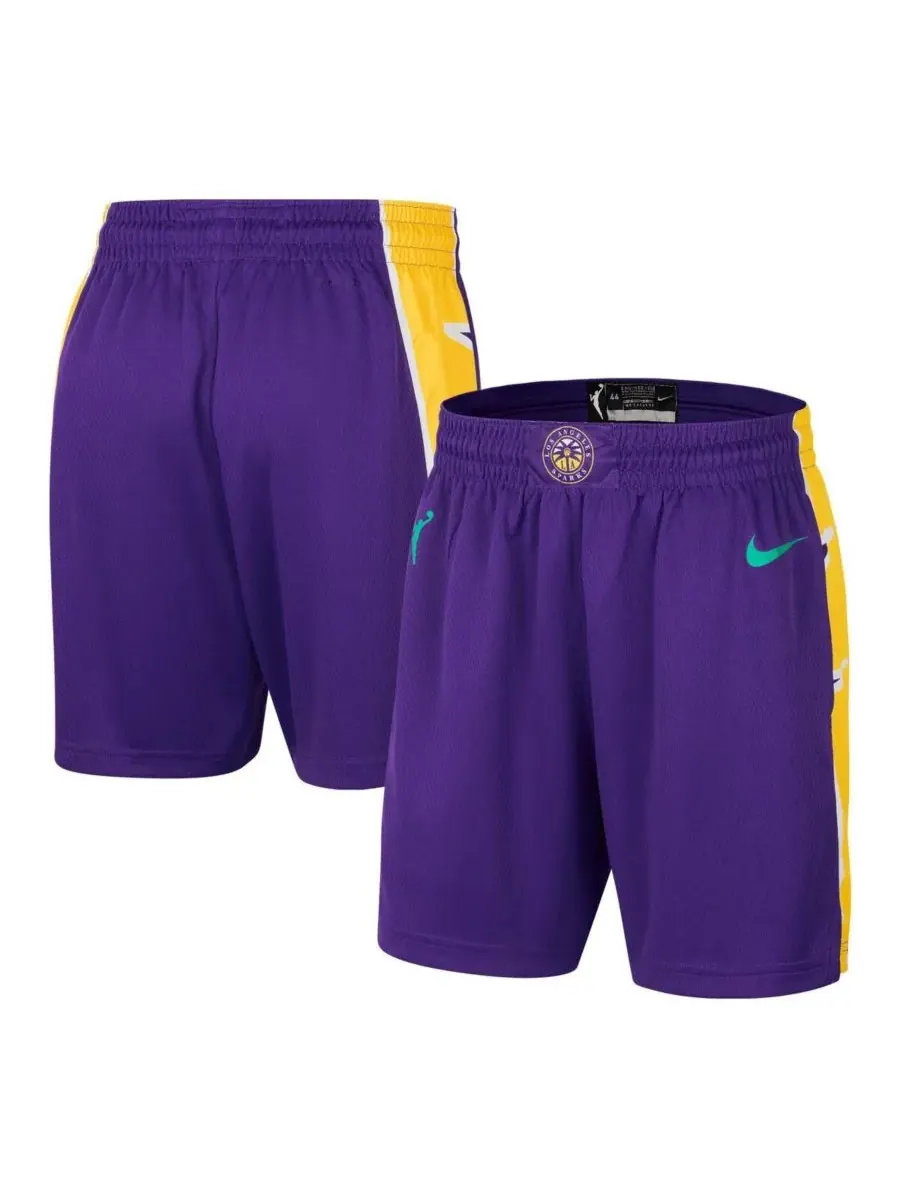 Nike Женская фиолетовая футболка Los Angeles Sparks, посвященная победе на корте — изображение 1 из 3, фиолетовый