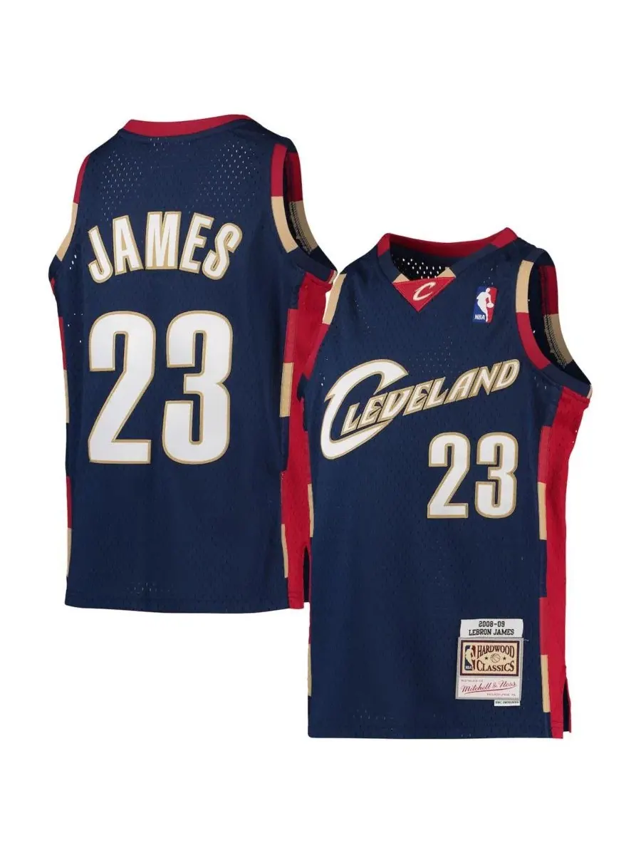 Майка баскетбольная с принтом, модель LeBron James 2008-09 Hardwood Classics Swingman Mitchell & — изображение 1 из 3