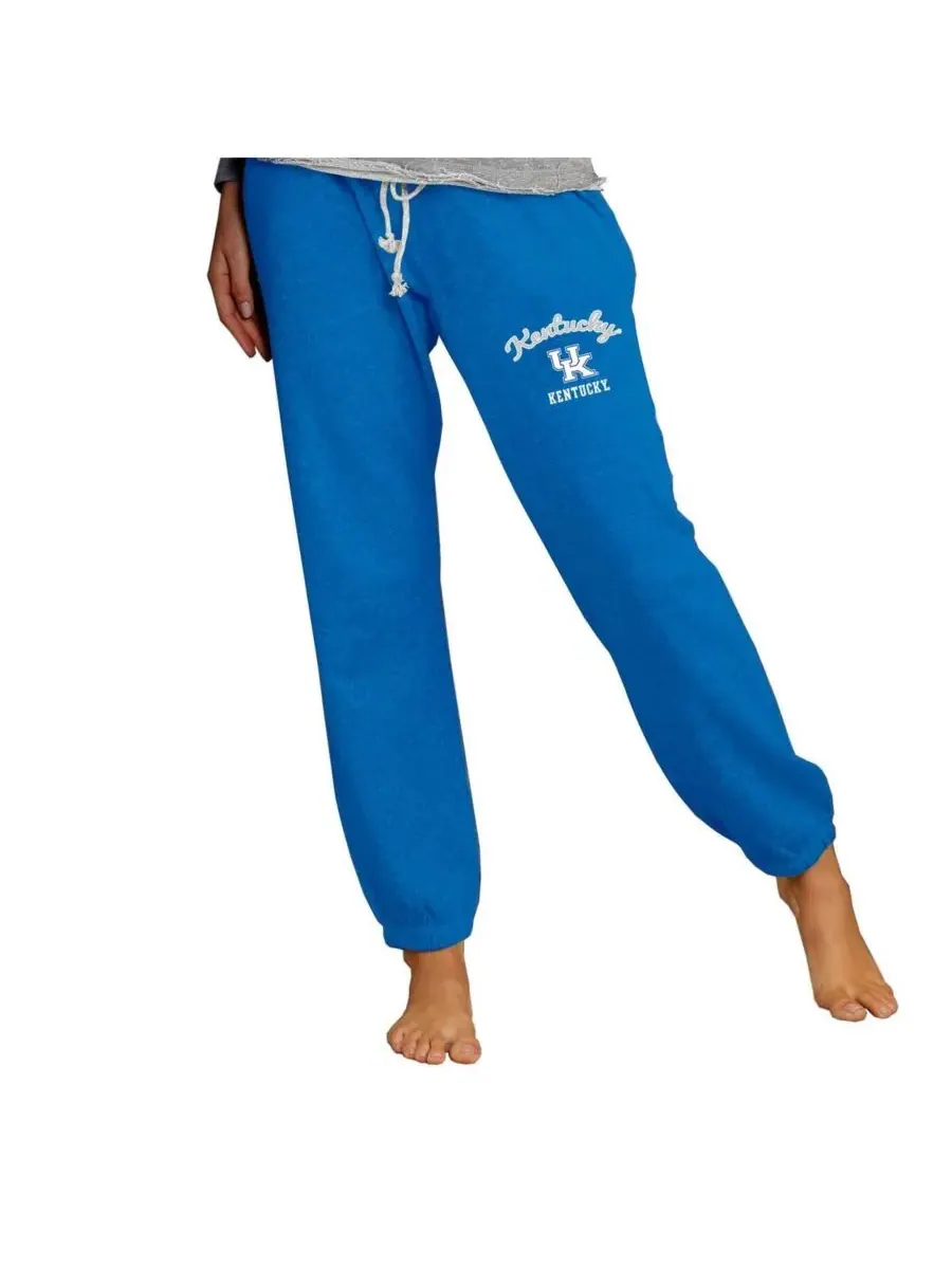 Женские спортивные брюки Royal Kentucky Wildcats из трикотажа в стиле Mainstream Concepts Sport — изображение 1 из 1