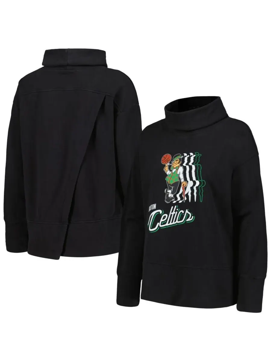 LevelWear Женская черная толстовка Boston Celtics Sunset — изображение 1 из 3, черный