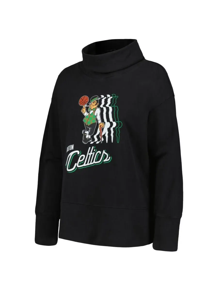 LevelWear Женская черная толстовка Boston Celtics Sunset — изображение 3 из 3, черный