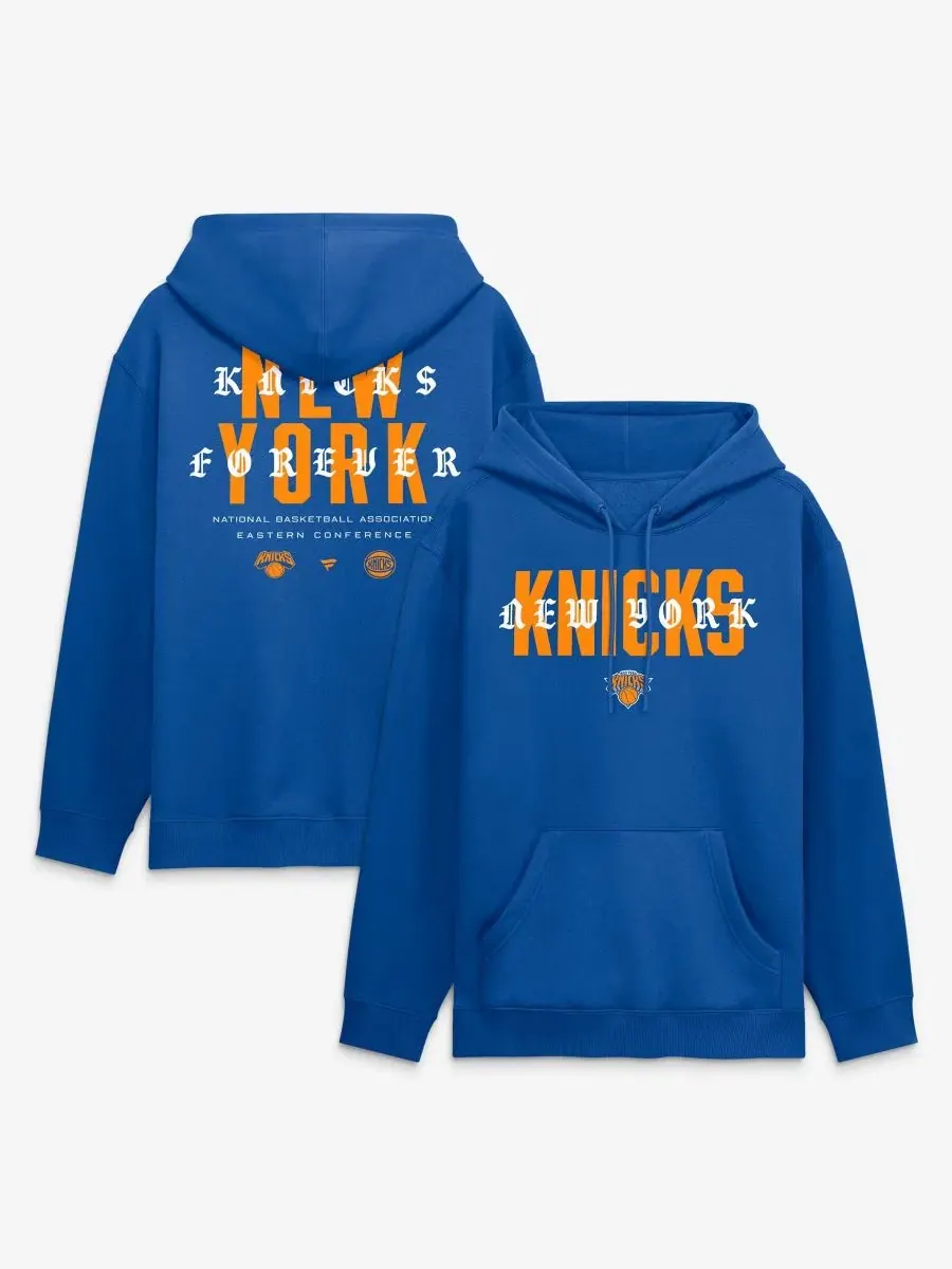 Худи с флисовой подкладкой New York Knicks Forever Legacy Fanatics — изображение 1 из 3, синий