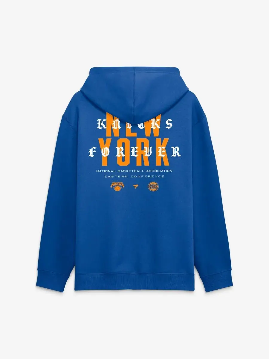 Худи с флисовой подкладкой New York Knicks Forever Legacy Fanatics — изображение 3 из 3, синий