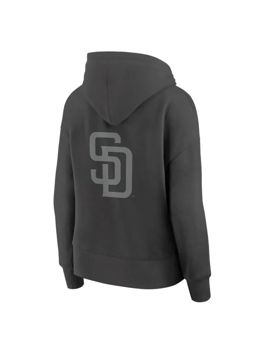 Fanatics Женская толстовка с капюшоном San Diego Padres Elements Future Ground Subtle Tonal цвета — изображение 3 из 3