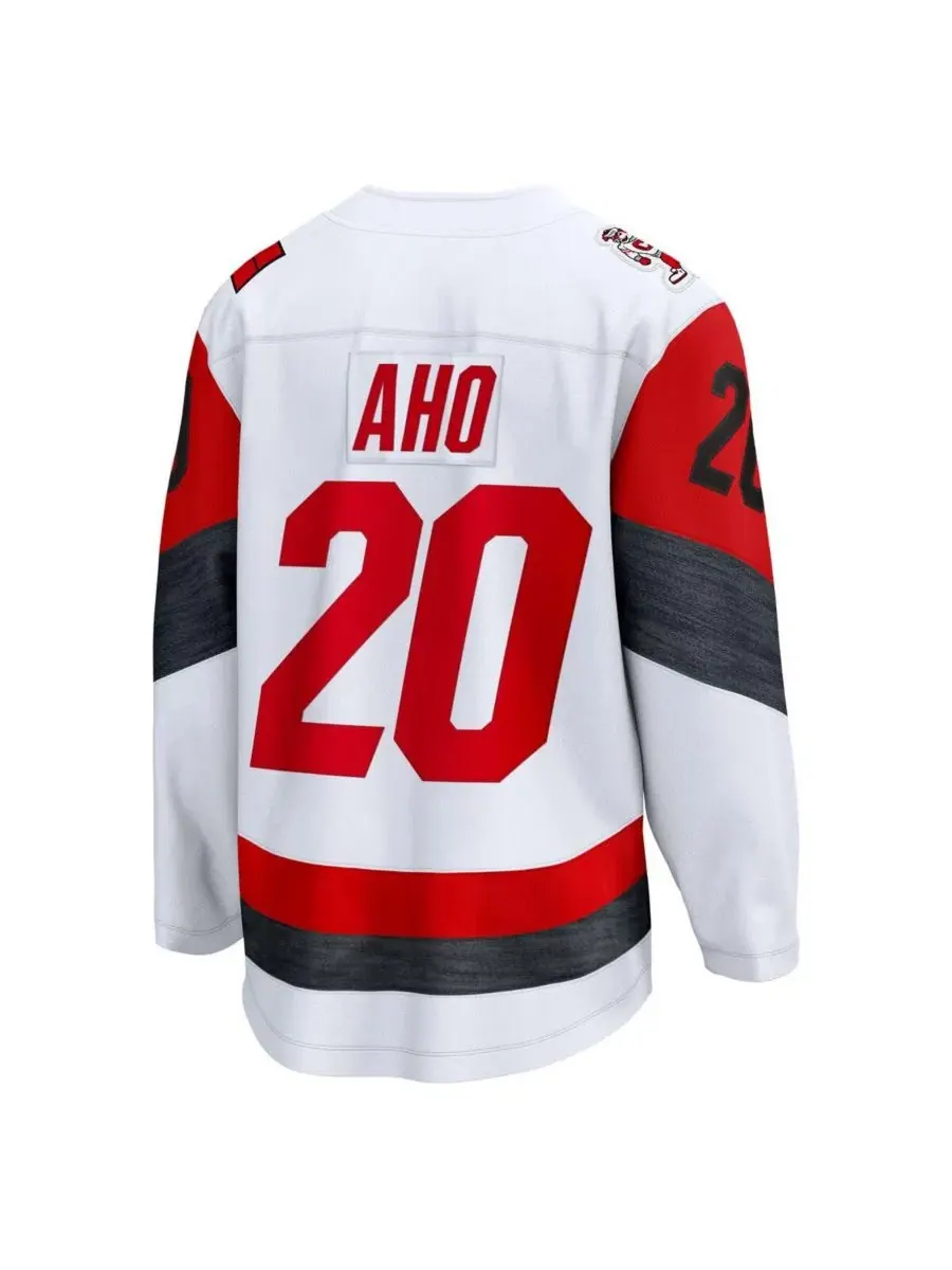 Джерси Sebastian Aho Away Fanatics — изображение 3 из 3, белый