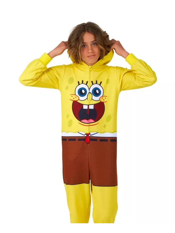 Костюм-комбинезон SpongeBob для больших мальчиков OppoSuits — изображение 3 из 3