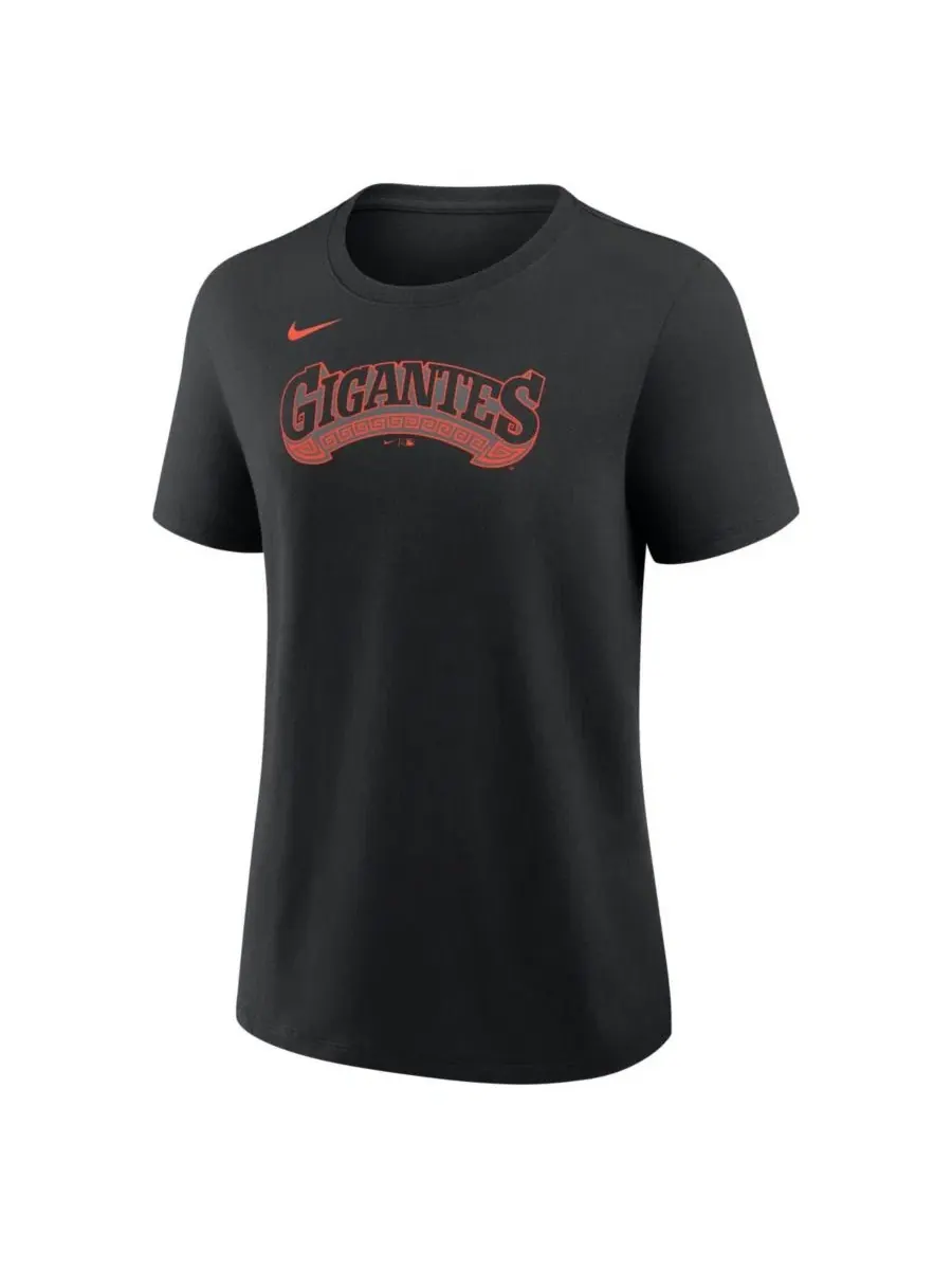 Женская черная футболка Willy Adames San Francisco Giants с альтернативным именем и номером Nike — изображение 2 из 3, черный