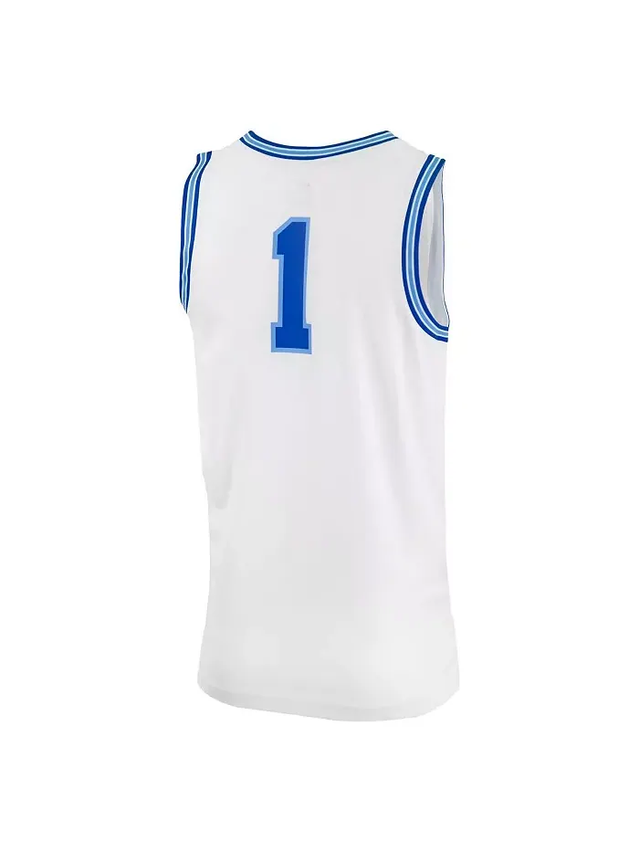 Мужская #0 белая реплика баскетбольной майки Xavier Musketeers Nike — изображение 2 из 3