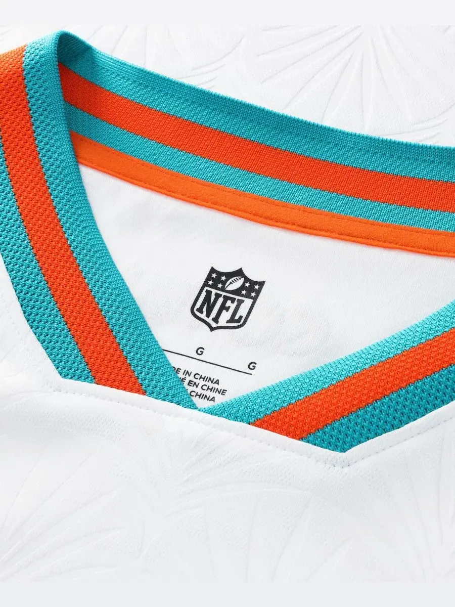 Футболка с V-образным вырезом Miami Dolphins Football x Football Fanatics — изображение 2 из 5, белый