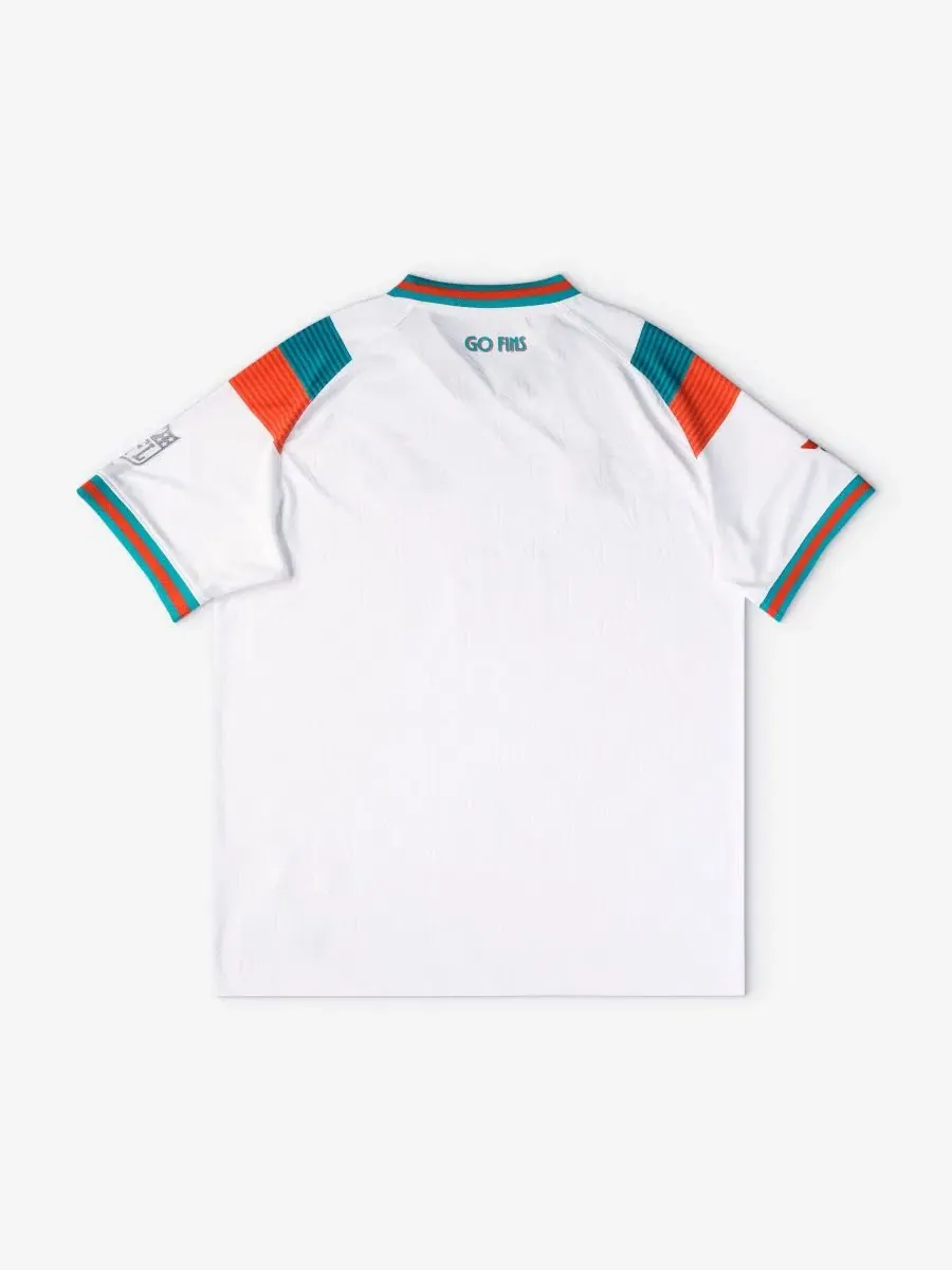 Футболка с V-образным вырезом Miami Dolphins Football x Football Fanatics — изображение 5 из 5, белый