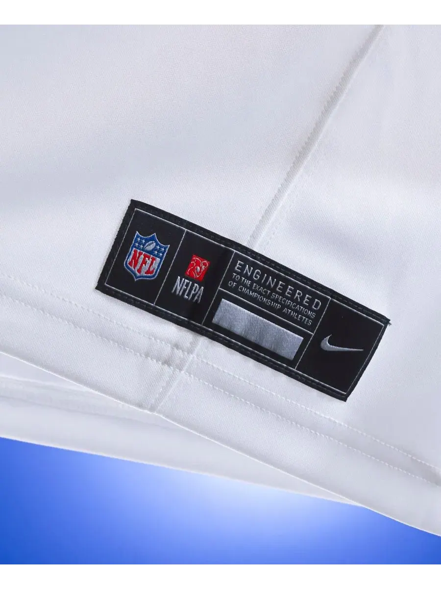 Футболка с длинным рукавом Matthew Stafford Vapor F.U.S.E. Stitched Limited Nike — изображение 7 из 8, белый